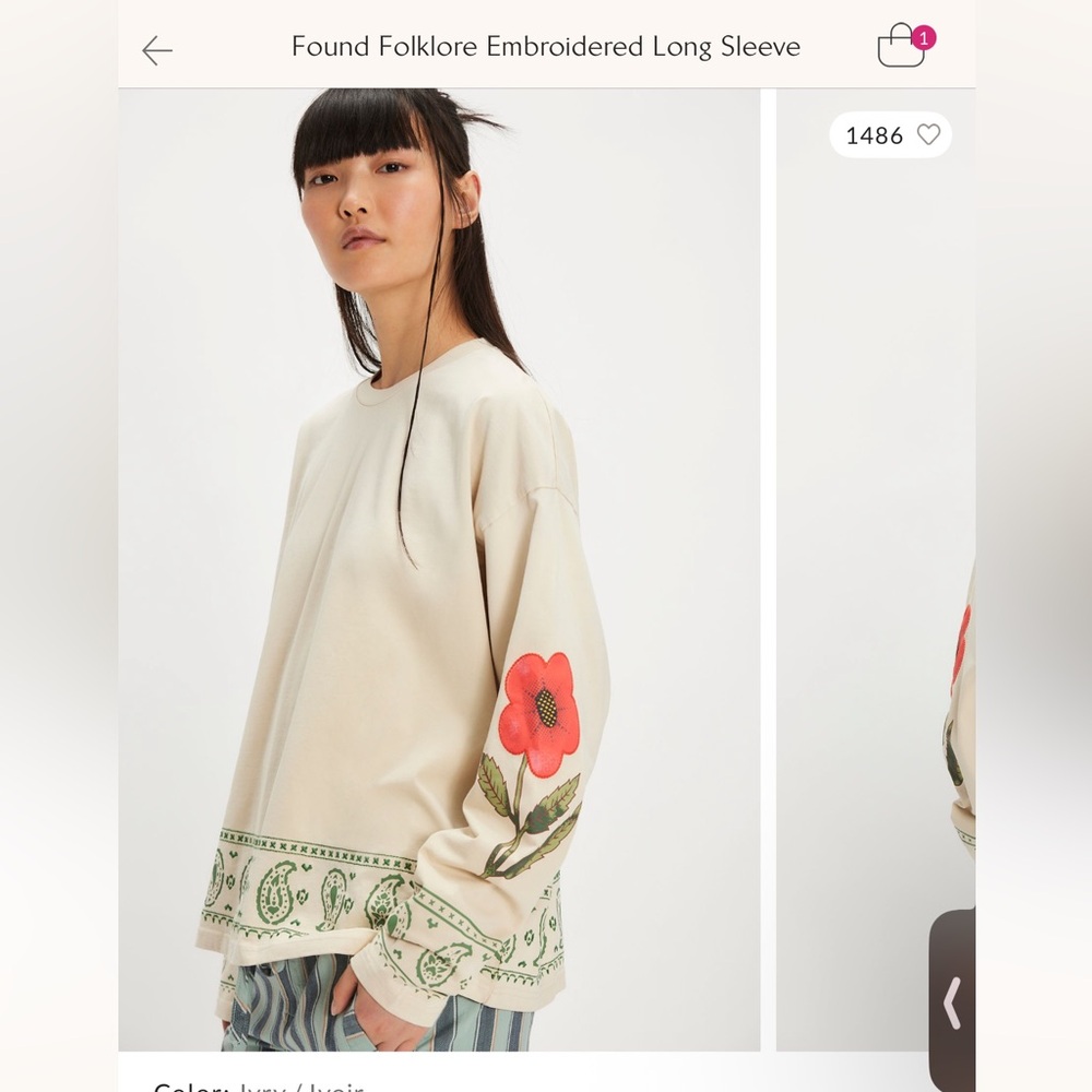 Found Folklore Embroidered
Long Sleeve
